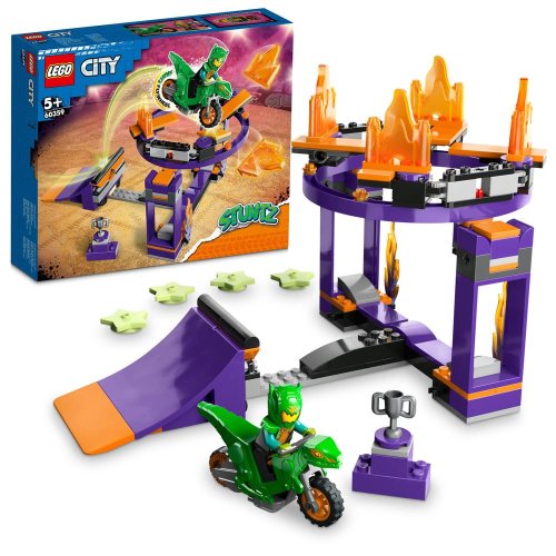 LEGO® City 60359 Sfida acrobatica: schiacciata sulla rampa