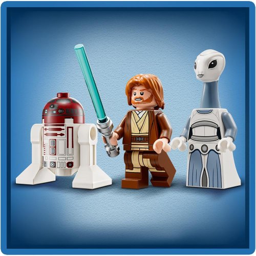 LEGO® Star Wars™ 75333 Obi-Wan Kenobis Jedi Starfighter™ - Beschädigte Verpackung