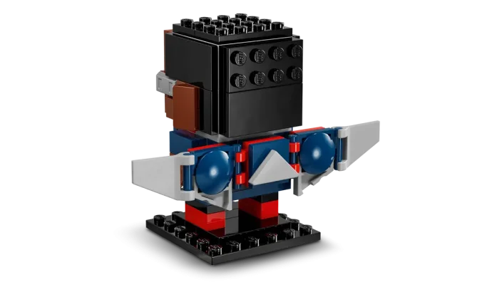 LEGO® BrickHeadz 40668 Personaggi di Captain America e Hulk Rosso