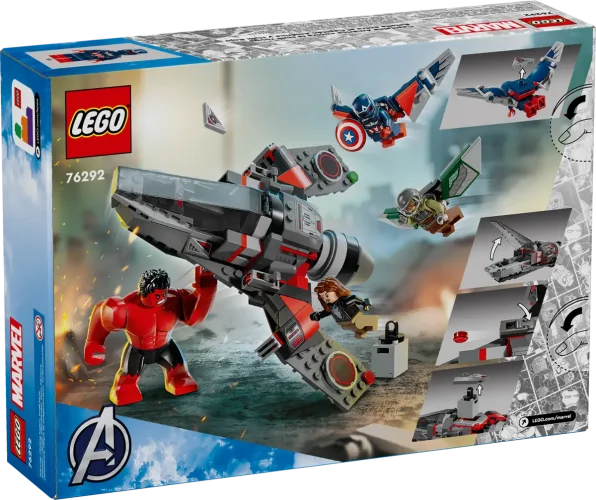 LEGO® Marvel 76292 Captain America vs. Rode Hulk duel