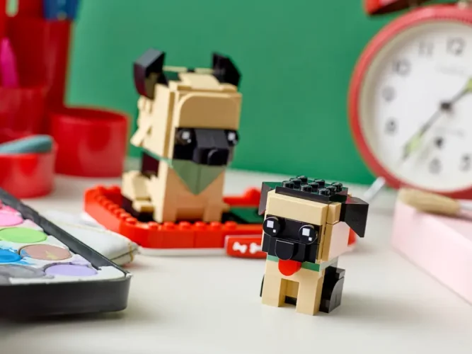 LEGO® BrickHeadz 40440 Deutscher Schäferhund