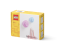 LEGO® appendiabiti da parete, 3 pezzi - bianco, azzurro, rosa
