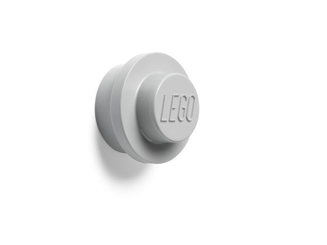 LEGO® appendiabiti da parete, 3 pezzi - bianco, nero, grigio