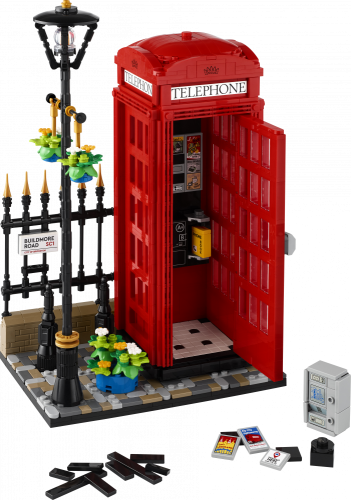 LEGO® Ideas 21347 Cabine téléphonique londonienne