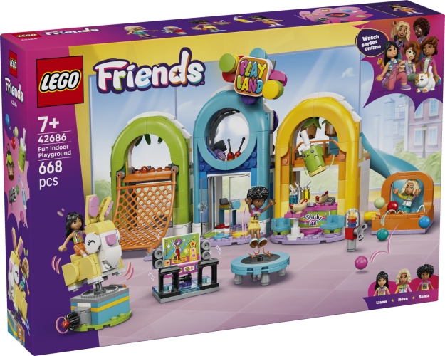 LEGO® Friends 42686 Cooler Indoor-Spielplatz