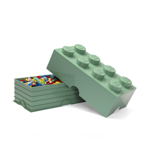 LEGO® Aufbewahrungsbox 8 - Armeegrün