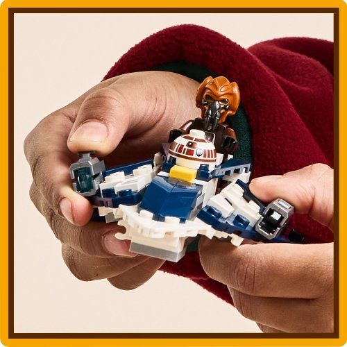 LEGO® Star Wars TM 75400 Microfighter Jedi Starfighter di Plo Koon