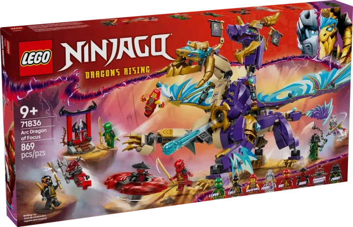 LEGO® Ninjago® 71836 Dragão Elétrico da Concentração