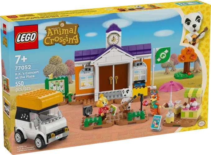 LEGO® Animal Crossing™ 77052 K.K koncertje a téren