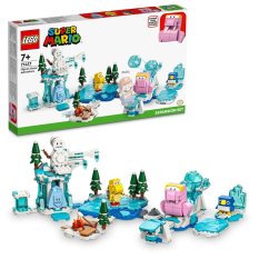 LEGO® Super Mario™ 71417 Set de Expansão A Aventura na Neve de Fliprus