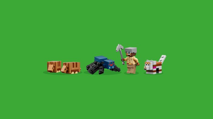 LEGO® Minecraft® 21269 Die Expedition zur Gürteltiermine
