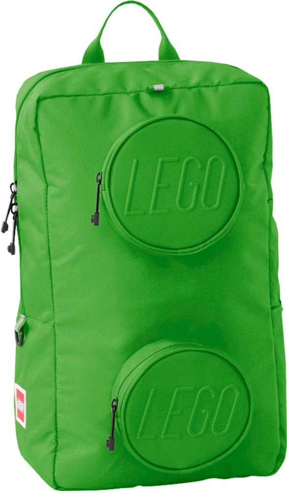 LEGO Signature Brick 1x2 backpack Green Kitstore.cz