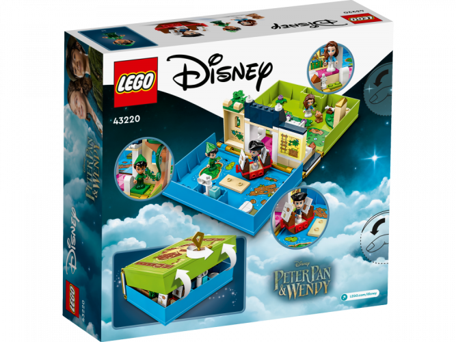 LEGO® Disney™ 43220 Książka z przygodami Piotrusia Pana i Wendy