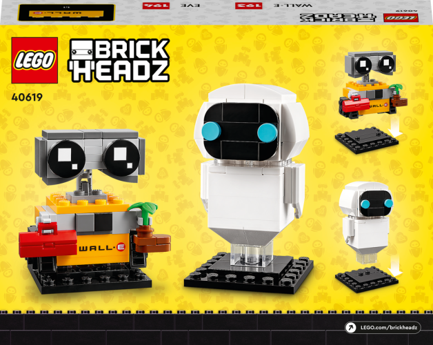 LEGO® BrickHeadz 40619 EVE E WALL•E