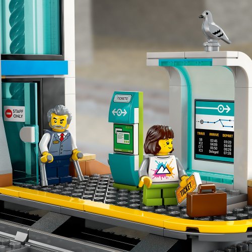 LEGO City 60469 Hlavní vlakové nádraží