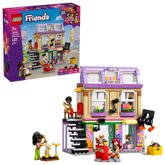 LEGO® Friends 42653 Hangszerbolt és lakás