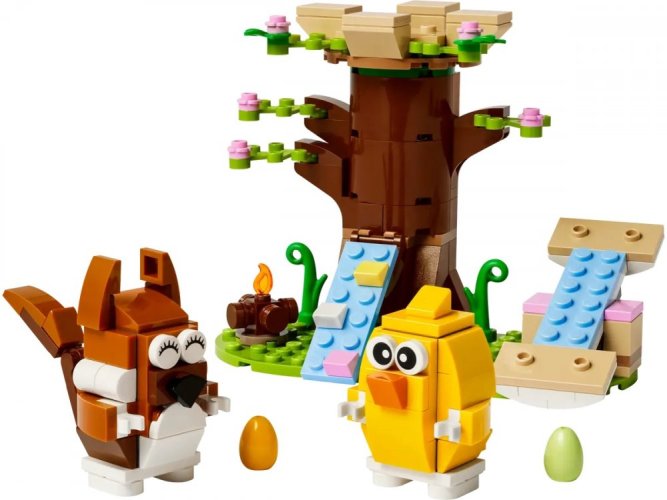 LEGO® 40709 Wiosenny plac zabaw dla zwierzątek