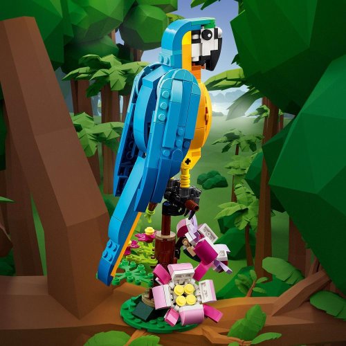 LEGO® Creator 3-en-1 31136 Le perroquet exotique