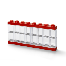 LEGO® Pudełko kolekcjonerskie na 16 minifigurek - czerwone