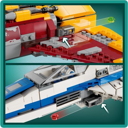 LEGO® Star Wars™ 75364 L’E-wing de la Nouvelle République contre le chasseur de Shin Hati LEGO® Star Wars™ 75364 L’E-wing de la Nouvelle République contre le chasseur de Shin Hati
