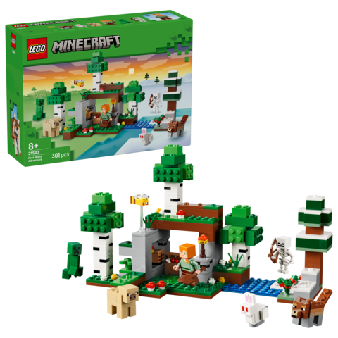 LEGO® Minecraft® 21593 Prima aventură pe timp de noapte | KITSTORE.cz