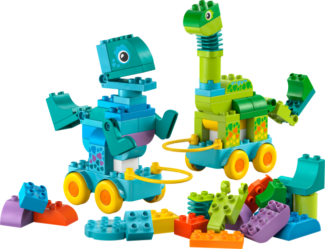 LEGO® DUPLO Town 10451 Dinosaures sur roues 3-en-1