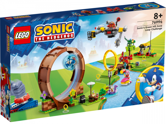 LEGO® Sonic the Hedgehog™ 76994 Sfida del Giro della morte nella Green Hill Zone di Sonic