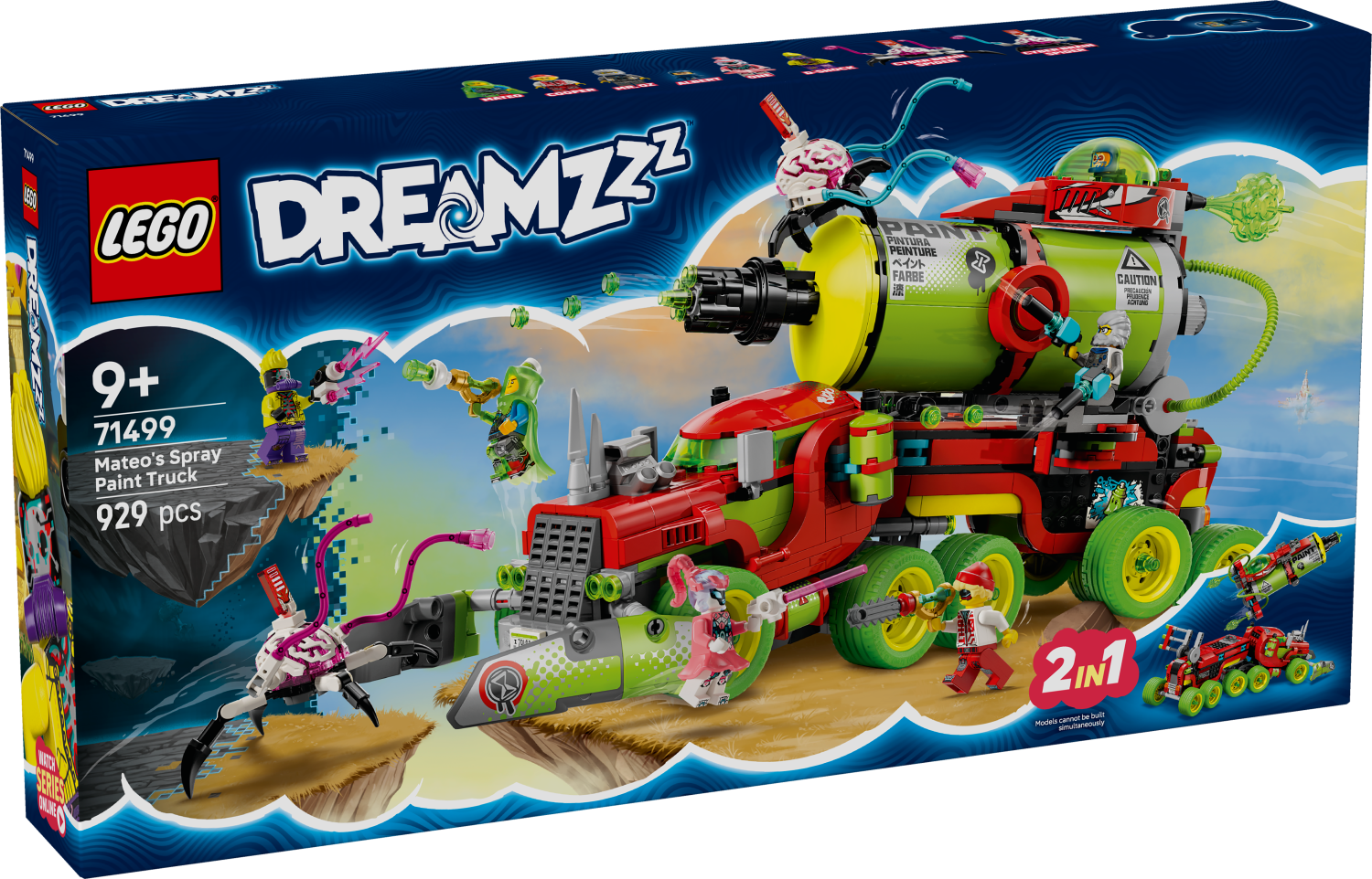 LEGO® DREAMZzz 71499 マテオのスプレー缶トラック | KITSTORE.cz