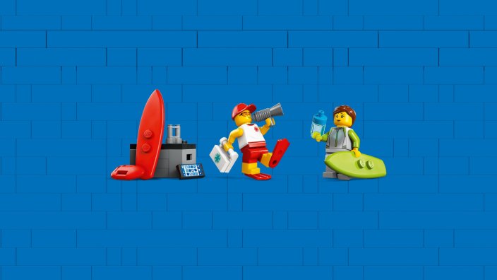 LEGO® City 60453 Le véhicule de secours de la plage