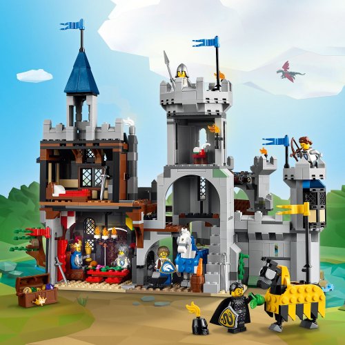 LEGO® Creator 3 w 1 31168 Średniowieczny zamek rycerzy konnych
