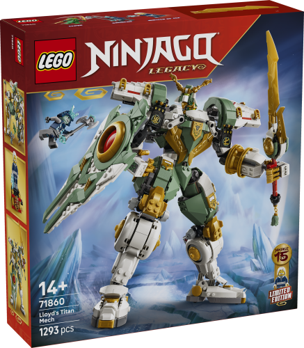 LEGO® Ninjago 71860 15-jarig jubileum: Lloyds reusachtige mecha