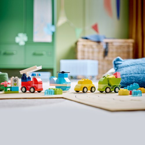LEGO® DUPLO My First 10474 Les véhicules créatifs