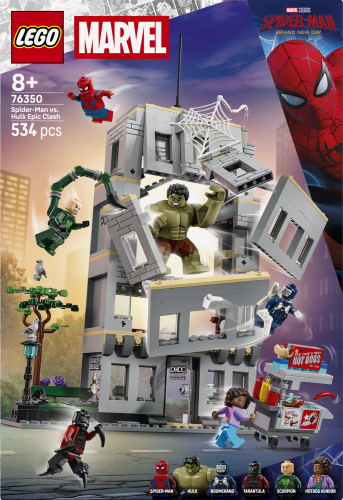 LEGO® Marvel 76350 Spider-Man vs. Hulk Epic Clash