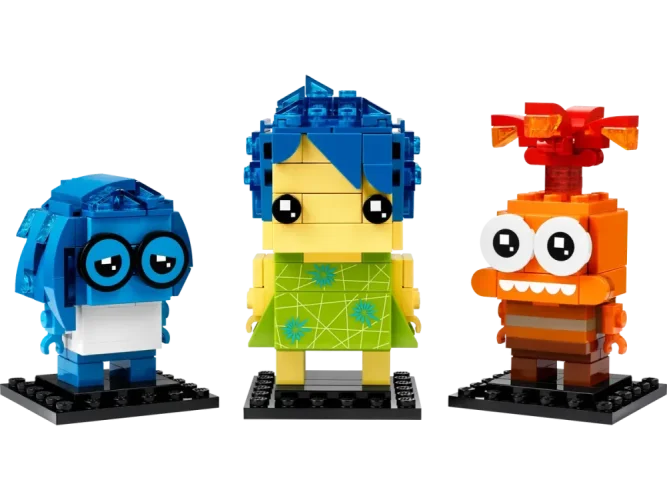 LEGO® BrickHeadz 40749 Plezier, Verdriet en Onzekerheid