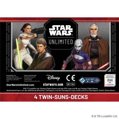Star Wars: Unlimited – 2026 Twin Suns Deck