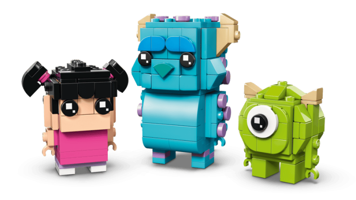 LEGO® BrickHeadz™ 40861 – Figurki: Sulley, Mike i Boo
