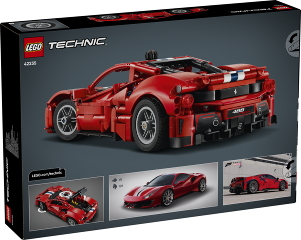 LEGO® Technic 42235 Ferrari 488 Pista Car