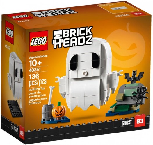 LEGO® BrickHeadz 40351 Le fantôme d'Halloween
