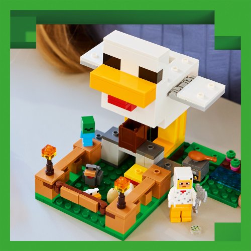 LEGO® Minecraft 21585 Hühnerfarm