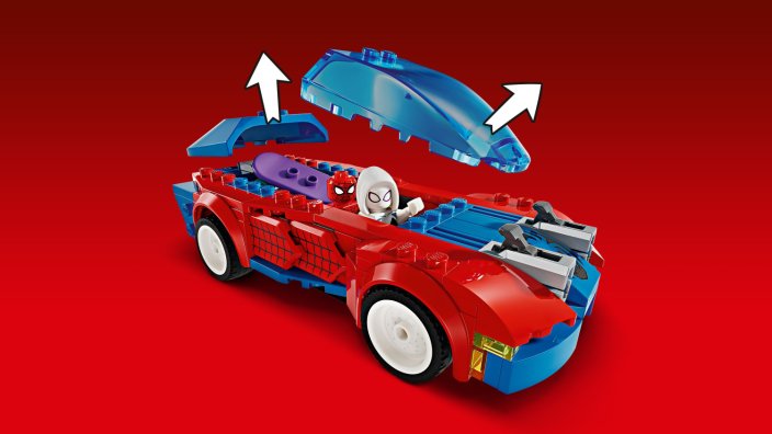 LEGO® Marvel 76279 Spider-Mans Rennauto & Venom Green Goblin