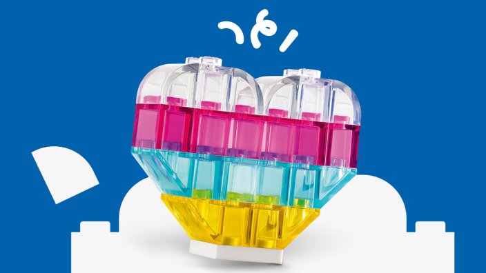 LEGO® Classic 11040 La boîte de briques transparentes magiques