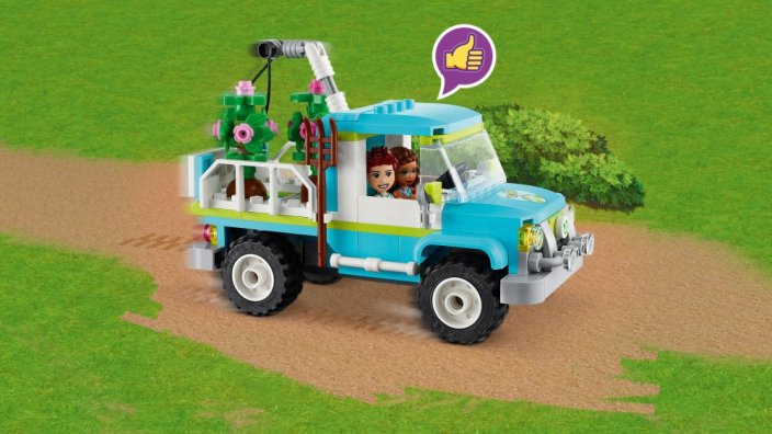 LEGO® Friends 41707 Veículo de Plantação de Árvores