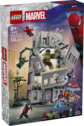 LEGO® Marvel 76350 Spider-Man vs. Hulk Epic Clash