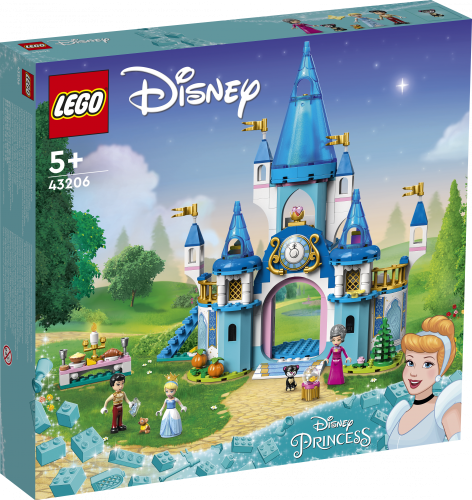LEGO® Disney™ 43206 Il castello di Cenerentola e del Principe azzurro