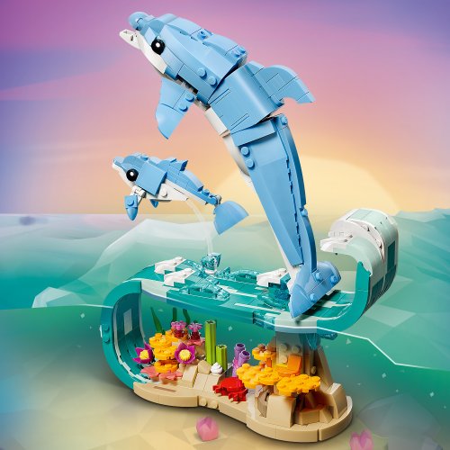 LEGO® Creator 31385 Animaux marins : les beaux dauphins