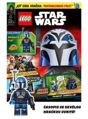 KOMIKS LEGO® Star Wars™ 01/2024 - Minifigurka Mandalorian Pilot™