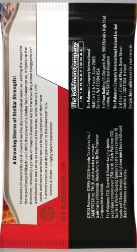 Pokémon TCG: SV08 Surging Sparks - Booster