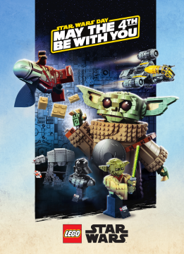 LEGO® Star Wars™ Day: May the 4th Be With You starts on May 4, 2026.