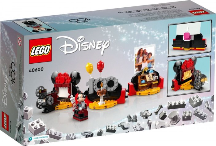 LEGO® 40600 Celebração dos 100 Anos da Disney