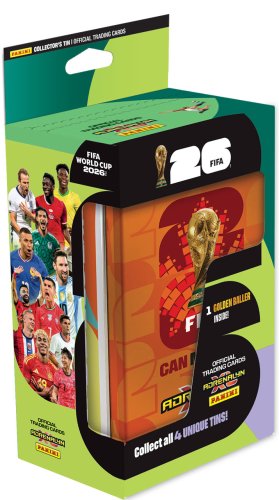 FIFA WORLD CUP 2026 - ADRENALYN - plechová krabička CLASSIC